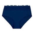 thumbnail image 2 of Pantaleta Berlei para Mujer, Completa Banda de Encaje Azul Talla G, 2 of 4