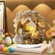 thumbnail image 5 of Decoraciones de Pascua, Adornos de Pascua, Regalos de Pascua Decoraciones de Pascua Arreglo de mesa de acrílico plano 2D Decoración de mesa de pie Accesorios decorativos con temática de Pascua Adornos, 5 of 7