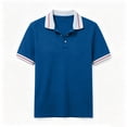 thumbnail image 2 of Summer Polo Shirts for Women Golf Button Collared Short Sleeve Tops Lightweight Work Blouses, 3XL, 2 of 5