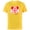 Yellow, variant on Disney Minnie Mouse Happy Cute Smiling Face Polka-Dot Bow - Short Sleeve Cotton T-Shirt for Adults - Customized-Black