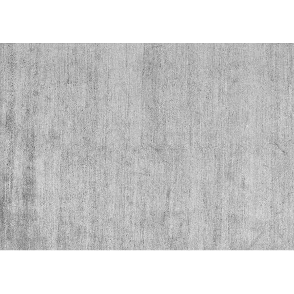 Ahgly Company Indoor Rectangle Solid Gray Modern Area Rugs, 5' x 8'