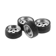 thumbnail image 4 of 1/64 Racing Model Car Wheel & Tire Set Accesorios Wheel Estilo I Sunnimix Llanta de rueda de goma, 4 of 8