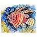 thumbnail image 3 of Betsy Drake TP397 24 x 30 Po Pendaison Murale Extérieure Lion Poisson, 3 of 3