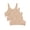 Sand, variant on Fruit of the Loom Girls Pull Over Built Up Strap Cotton Sport Bra, 3-Pack, Sizes 28-38