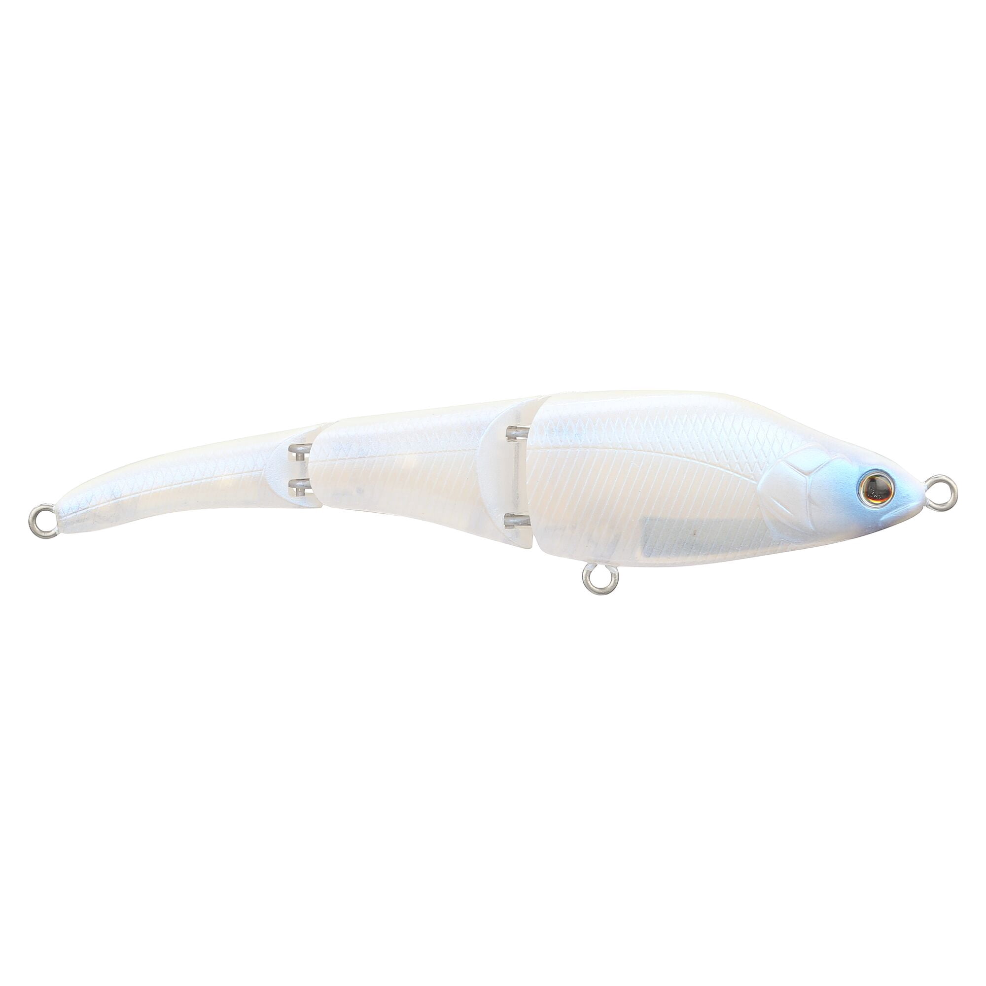 Berkley Magic Swimmer® Freshwater, 3.75 in, Swimbaits, Ghost White (1 Count)