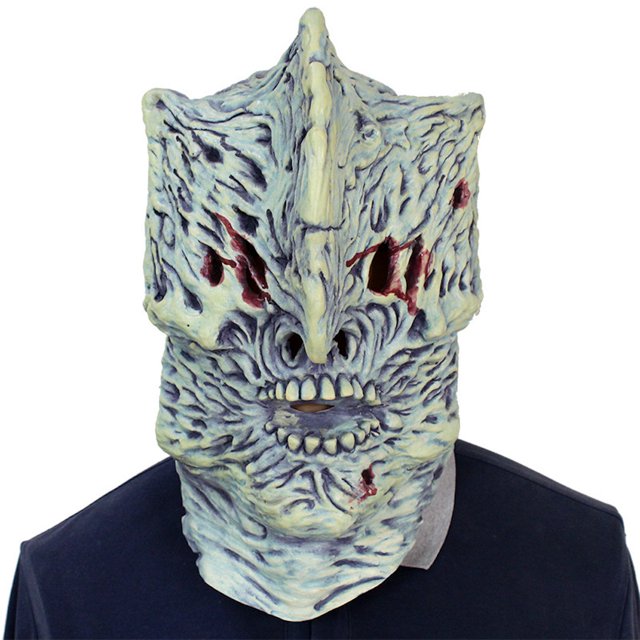 Máscara fantasma de terror de látex para fiesta de disfraces de carnaval de Halloween