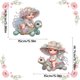 thumbnail image 2 of Pendientes Arte Diamante Diamantes 5d Pango Bricolaje Pintura Costilización Colgantes 2 Piezas Forma Especial Mar Girl para La Ventana Del Jardín, 2 of 9