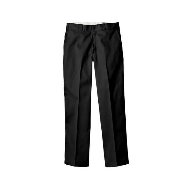 Pantalones Ajustados De Sarga Dickies Para Mujer - Tejido Elástico, Cintura Contorneada, Bolsillos Traseros