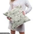 thumbnail image 4 of Ambesonne Airplane Fabric by the Yard Upholstery, Retro Planes, 2 Yards, Olive Green Tan, 4 of 4