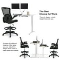 thumbnail image 4 of BestOffice Ergonomic Office Chair with Footrest, Lumbar Support, Swivel Rolling for Men, Women(Black), 4 of 7