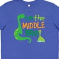 thumbnail image 4 of Inktastic Middle Brother Boy Dinosaur Announcement Youth T-Shirt, 4 of 5