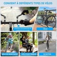 thumbnail image 4 of 2 Pieces Road Bike Mirrors 360 Degree Rotatable Electric Scooter Rear View Mirror Bicycle Mirrors Handlebar Fit for Mountain Bikes, Road Bikes, 4 of 5