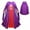 Purple, variant on IDOPIP Halloween Sanderson Sisters Costume Kids Girls Sarah Mary Winifred Witch Dress with Cape Fancy Dress up Cosplay Suit for Photo Shoot Party 6-7 Years Green