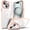Pink, variant on NGB SUPREMACY For iPhone 14 Case Built-In Camera Guard Kickstand Lens Protector Wireless Charging MagSafe/Qi Magnetic Car Mount Apple iPhone 14 Phone Case Cover