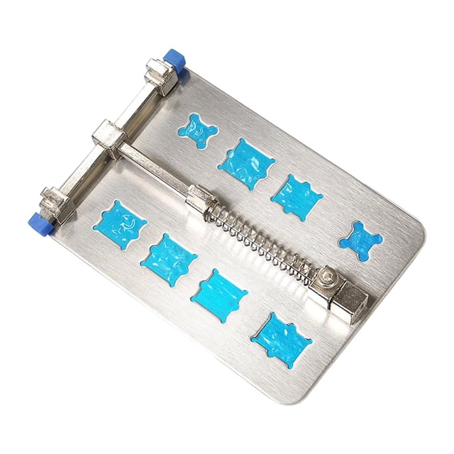 Abrazadera para fijación de placa de circuito, fijación de placa base de teléfono, antideslizante, ajustable, herramienta de reparación estable para