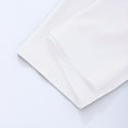 thumbnail image 3 of ManxiVoo Womens Solid Color Cotton Underwear Midrise Breathable Panties Multipack Essentials M Size White, 3 of 8