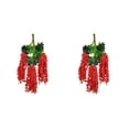 thumbnail image 3 of kurtrusly 122pack/lot Elegant Artificial Flower With Realistic Appearance - Low Maintenance Long-lasting red 2Set, 3 of 6