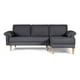 thumbnail image 3 of Sala Modular Reversible Makora Cavalli Con Memory Foam, Color Gris Oxford, Lino Respaldo Reclinable De 3 posiciones., 3 of 11