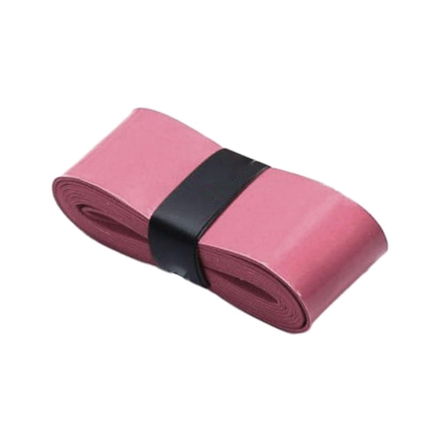 Cinta de agarre Kusrkot para raqueta de tenis y bádminton absorbente antideslizante rosa
