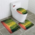 thumbnail image 1 of ABPHQTO Camino de la casa de campo en otoño Camino dramático hacia colores cálidos de tonos infinitos Juego de alfombras de baño de 3 piezas Alfombra de baño Alfombra de contorno y tapa de inodoro ABPHQTO Cont-CHAPPLE-20521, 1 of 2