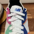 thumbnail image 4 of New Balance 327 Dejounte Murray Heat Up Orange Shoes Sneakers Mens 9.5 MS327FIN, 4 of 6