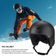 thumbnail image 4 of Casco de esquí Cascos de nieve Casco de monopatín ajustable Casco de seguridad para hombres y mujeres, 4 of 6