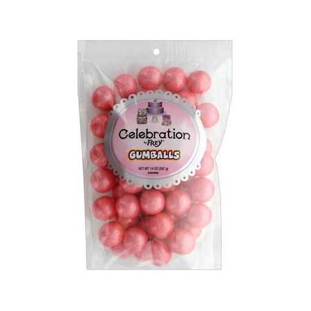 SweetWorks Gumballs 14oz Stand Up Bg Shim Coral