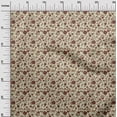 thumbnail image 3 of oneOone Cotton Poplin Light Yellow Fabric Asian Suzani Diy Clothing Quilting Fabric Print Fabric By Yard 42 Inch Wide, 3 of 5