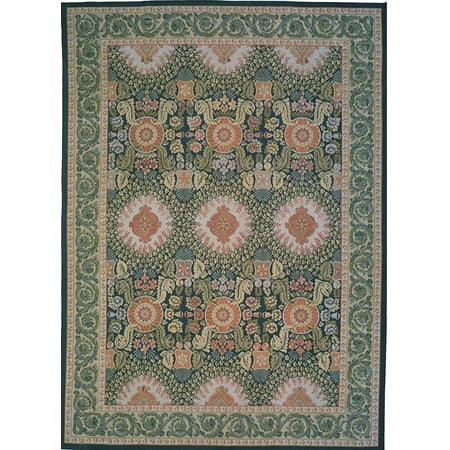 Aubusson Area - Pasargad Aubusson Hand-Woven New Zealand Wool Area Rug