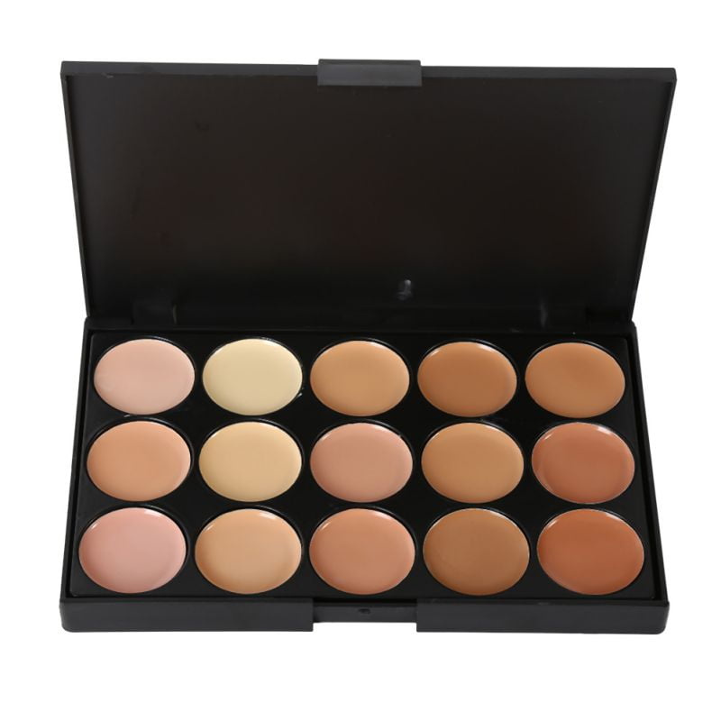 Professional 15 Colors Concealer Camouflage Makeup Contouring Kit - Ideal for Professional Daily Use - Walmart.com