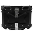 thumbnail image 1 of Motorcycle Top Case 45L Aluminum Alloy Tail Box Motorcycle Trunk Rear Luggage with Quick Release Plate Back Cushion for, 1 of 7