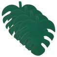 thumbnail image 2 of Protective Anti Slip Leaf Shaped Coasters Wooden Cup Pads For Coffee Shop Green 10 00X9 00X0 40Cm 4Pcs, 2 of 5