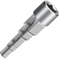 thumbnail image 4 of Llave de montaje escalonada, Llave escalonada universal con vaso cuadrado de 1/2" para Sanitarios y Radiadores Trinquete Radiador de calefacción para grifo Broca escalonada, 4 of 5