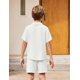 thumbnail image 4 of Traje coordinado Arshiner para niños pequeños, verano, 2 piezas, 4 of 6