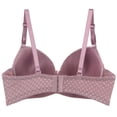 thumbnail image 4 of Gfyviroh Women's Underwire Bra Full Coverage Comfort Support T-Shirt Bra Polka Dot Back Closure Everyday Bras,Sizes 36B-46D, 4 of 9
