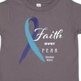 thumbnail image 4 of Inktastic Faith over Fear Hydrocephalus Awareness with Blue Ribbon Boys or Girls Toddler T-Shirt, 4 of 5