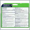 Monistat 3 Day Yeast Infection Treatment, 3 Miconazole Ovule Inserts