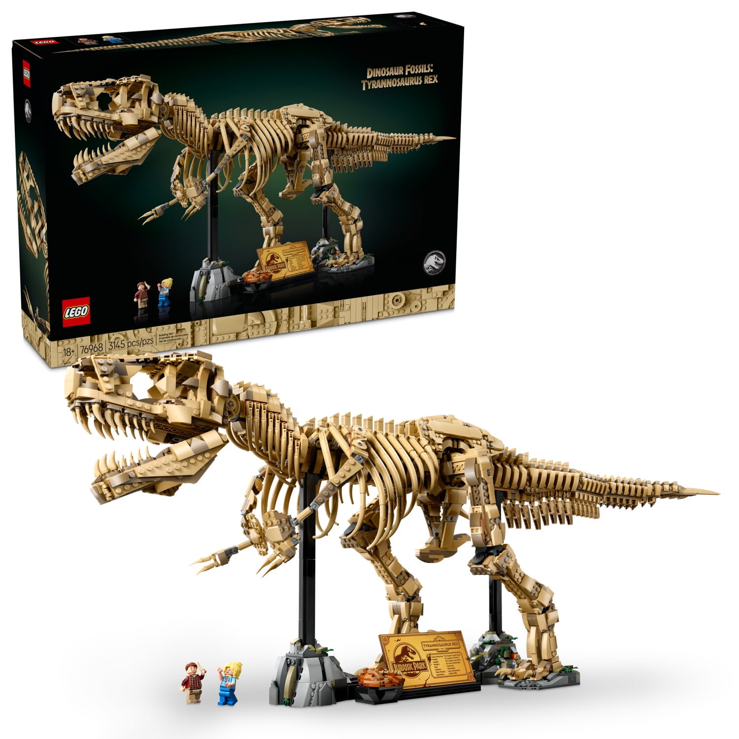 LEGO Jurassic World Dinosaur Fossils: Tyrannosaurus Rex Skull and