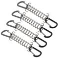 thumbnail image 2 of 4pcs Shock Absorbing Spring Spring Hiking Buckle Tent Supplies Tension Springs With Hooks Multi-function Rope Buckle Portable Rope Buckle, 2 of 9
