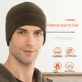 thumbnail image 2 of Gorro cálido de invierno, gorro polar de lana, gorro de esquí para hombre, gorro de ciclismo, gorro de lana resistente al frío, 2 of 6