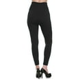 thumbnail image 3 of High Waist Tummy Shaping Slimming Ankle Leggings Pants Warm Fleece Lined, 3 of 3