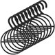 thumbnail image 1 of FESTFENDS 10Ud Colgador Multifuncional Negro Para Bufandas Corbatas Y Accesorios, 1 of 8