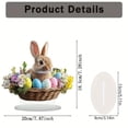 thumbnail image 3 of YingYouFu Easter 2D Acrylic Table Decoration Bunny Shape Stand for Home Living Room Bedroom Festive Centerpiece, 3 of 6