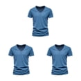 thumbnail image 4 of Qarigey Ropa africana cultural para entusiastas de la moda masculina, traje tradicional africano para hombres, ropa africana para hombres, azul Type1 NO1, 4 of 6