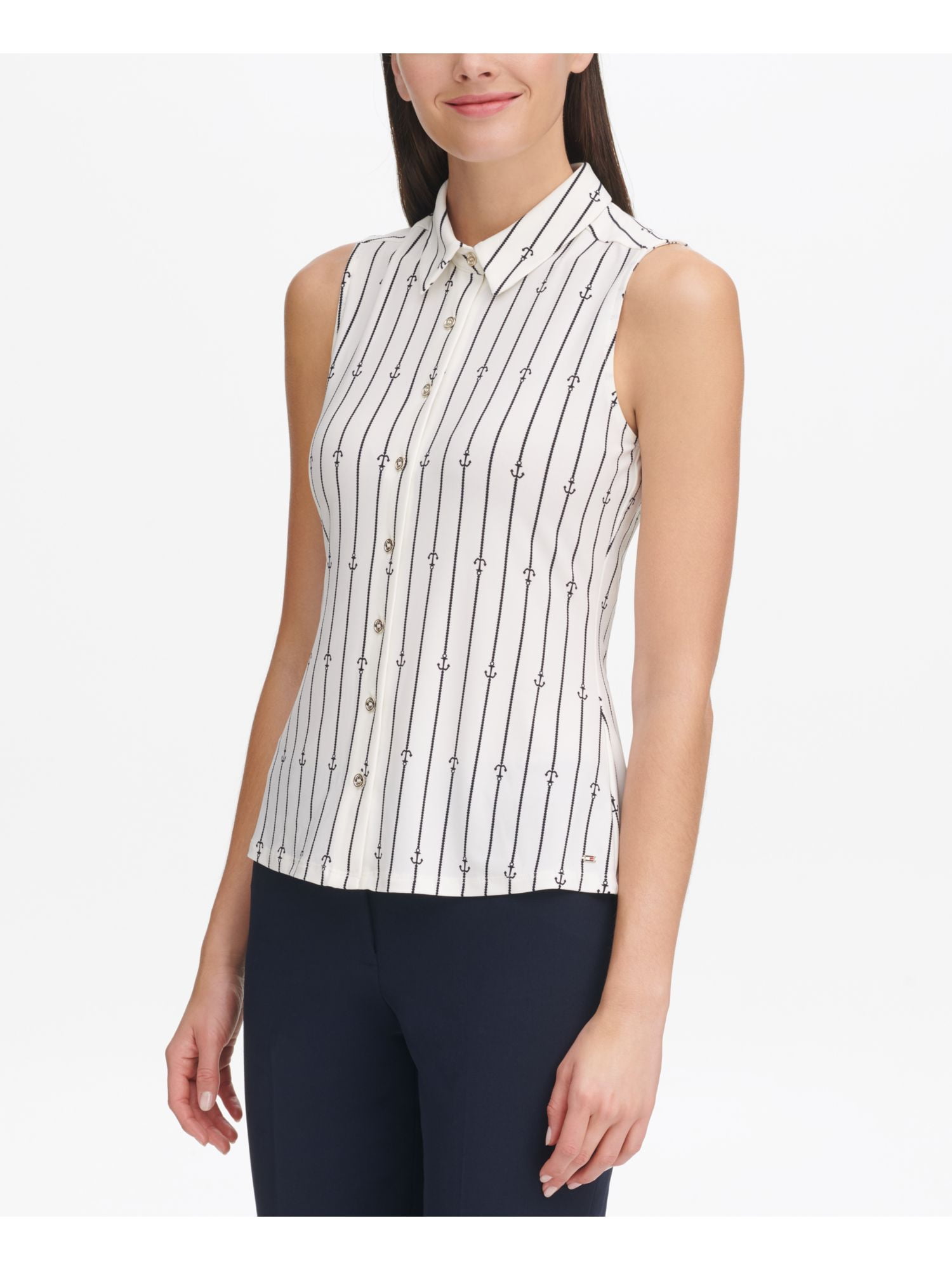 tommy hilfiger white tank top