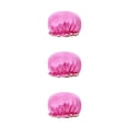 thumbnail image 3 of Minnieouse Gorro de dormir para mujer, gorros de pelo de ducha impermeables dobles, cubierta de cabeza de niña gruesa a prueba de aceite para el hogar, Type1 NO1 Minnieouse CBP378941, 3 of 6