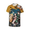 thumbnail image 7 of Demon Slayer: Kimetsu No Yaiba Kids T-Shirt 3d Printed Graphic T-Shirts Boys And Girls Short Sleeve Shirts For Youth Kids X-Small, 7 of 7