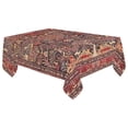 thumbnail image 1 of BSDHOME Vintage Persian Nature Animals Floral Rug Cotton Linen Tablecloth 60x104 inches Tablecover Desk Table Cloth For Dining Room, Tea Table, Picnics, Parties, 1 of 4
