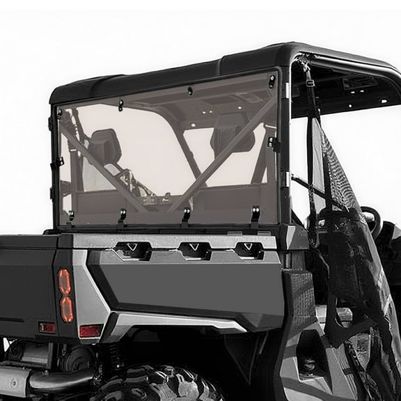 Smoke Rear Windshield Back Window for CFMOTO UFORCE 1000 2019-25 1000XL 2022-25