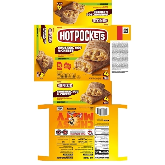 Hot Pockets Breakfast Bundle. 17 oz Box (Pack of 3)